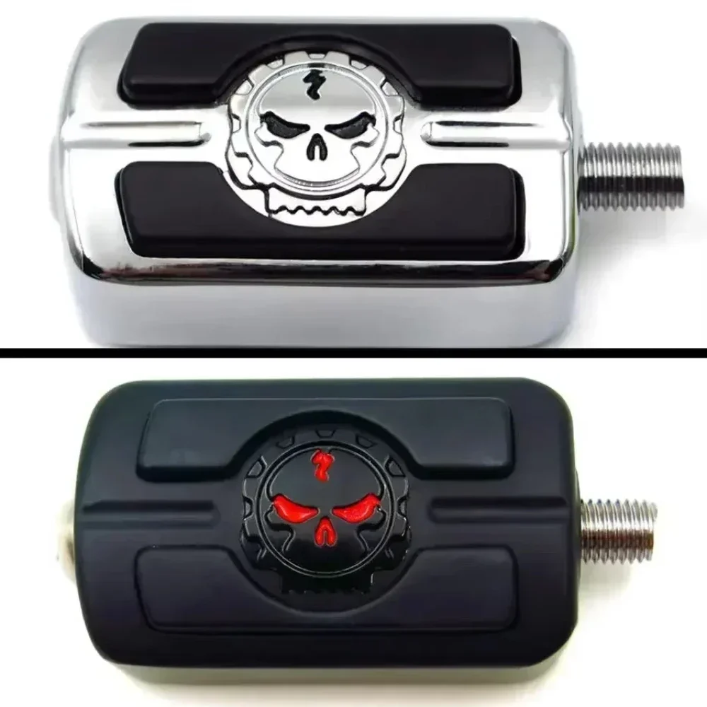 Abu Garcia Reel Revo - Motorrad Willie Skull Shifter Fußraste für
