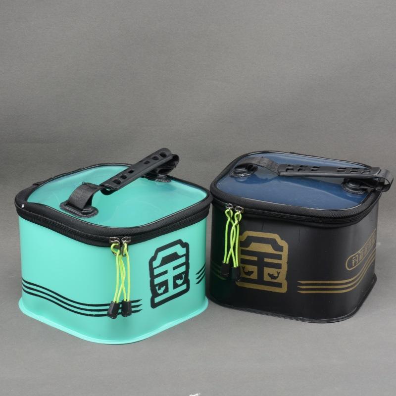 Fishing Rod Case - EVA Angelzubehör-Box Wasserdichter Tragbarer Angelzubehör-Organizer Lebendköder-Aufbewahrungskoffer