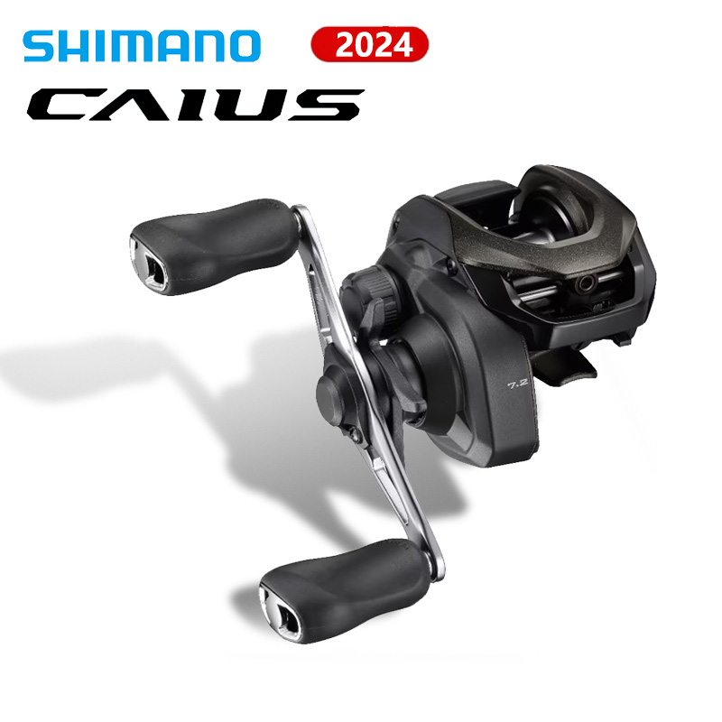Shimano Reel Sienna - SHIMANO CAIUS 24 NEU 150/151HG Weitwurf-Meerwasser-Baitcasting-Angelrollen