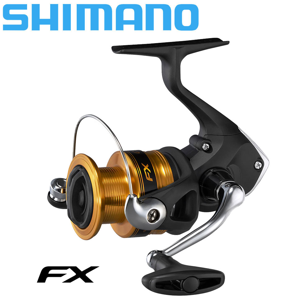Shimano Reel Sienna - SHIMANO Angelrollen FX Spinning Angelrolle Griff