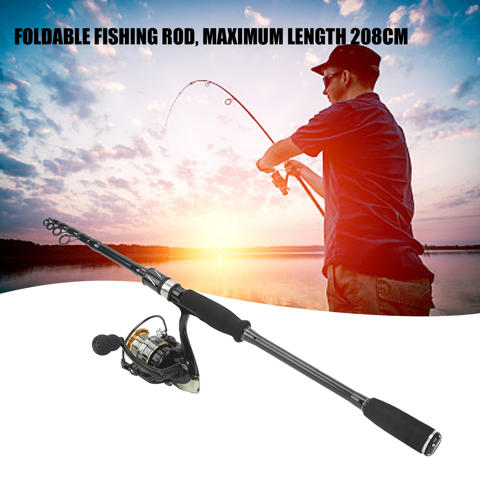 Angelruten- und Rollen-Kombi-S – Fishing Rod Combo Bewertung und Preis