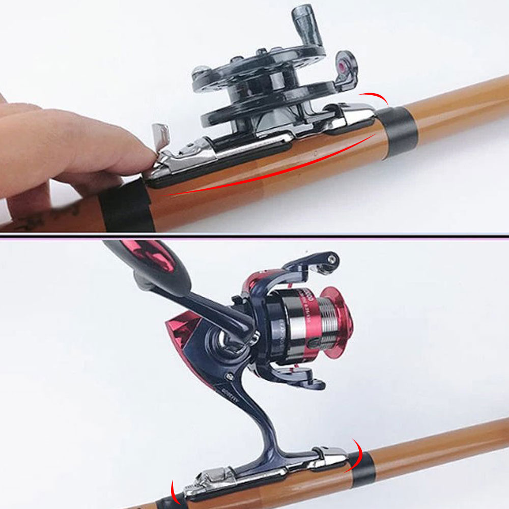 Edelstahl Sitz Angel rolle Sit – Fishing Rod Combo Bewertung und Preis