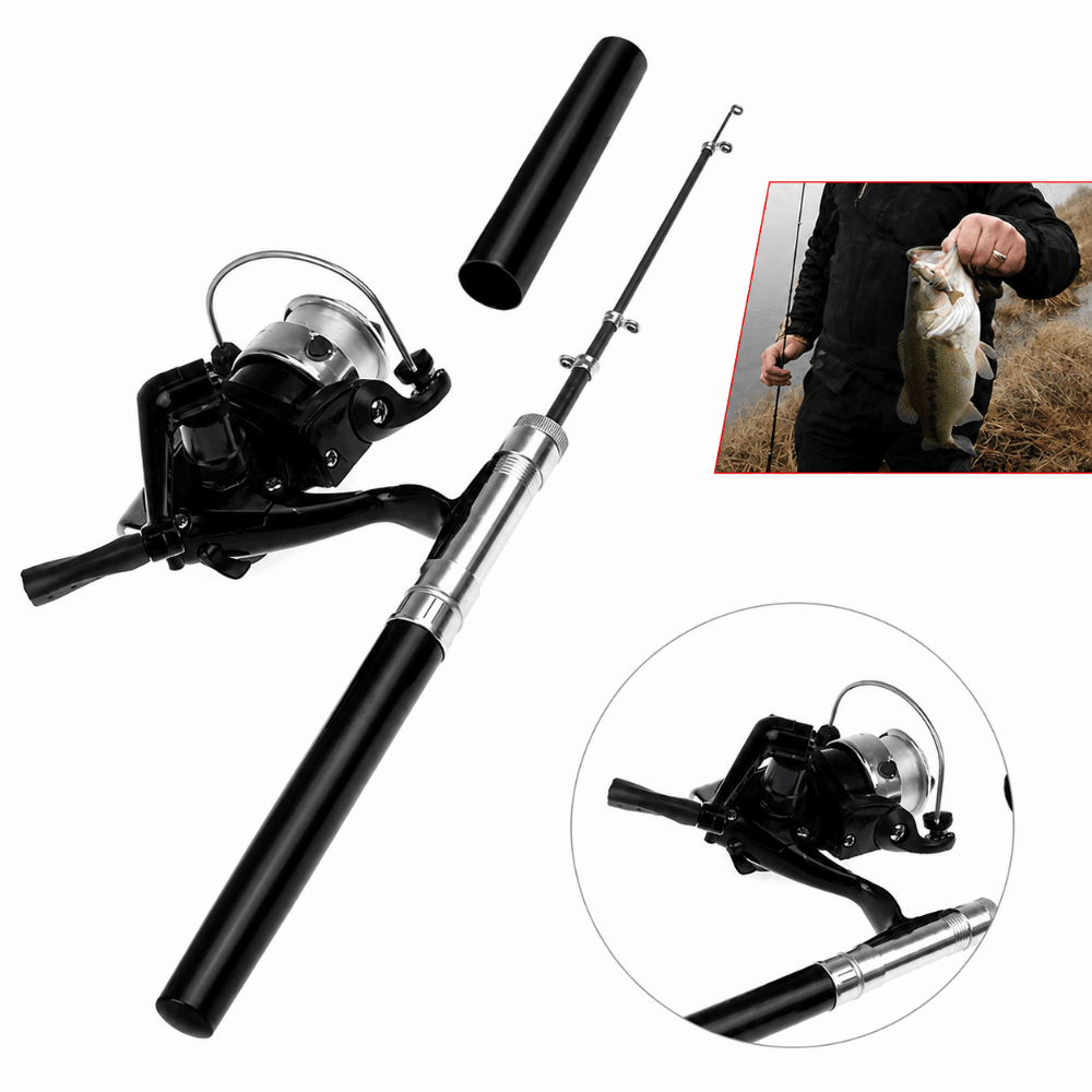 Tragbare 39-Zoll-Spinnrolle Co – Fishing Rod Combo Bewertung und Preis